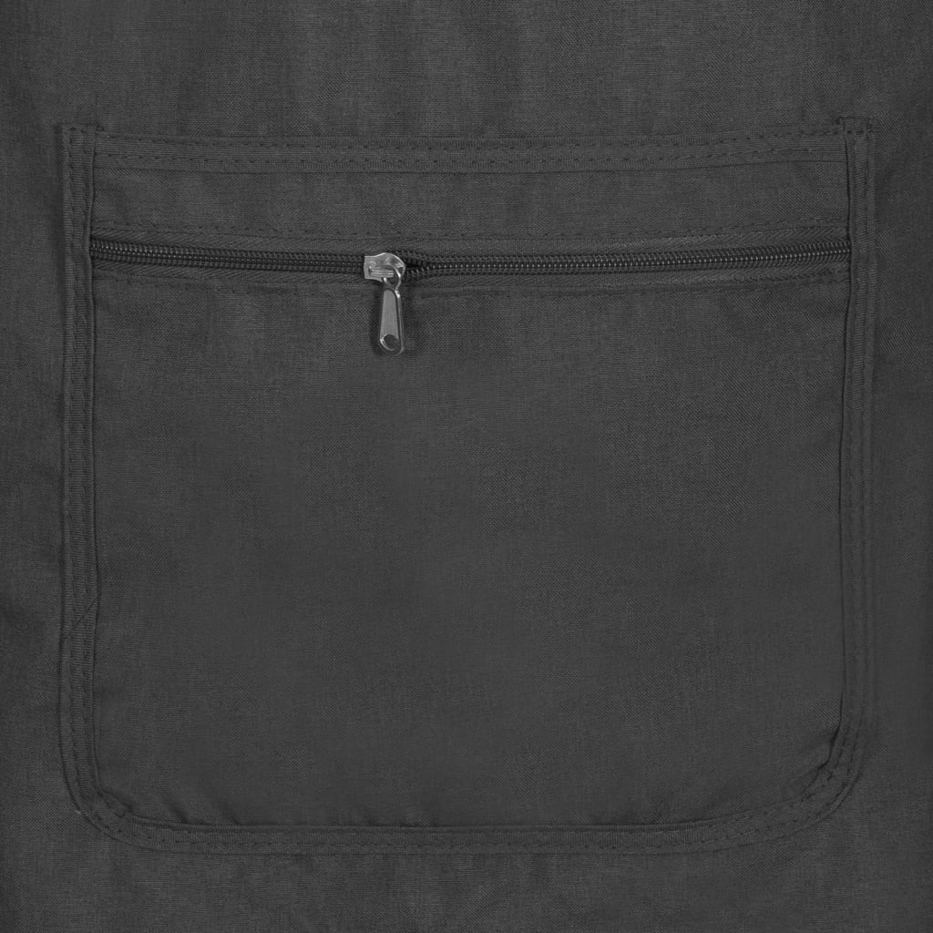 Poussette anthracite en acier