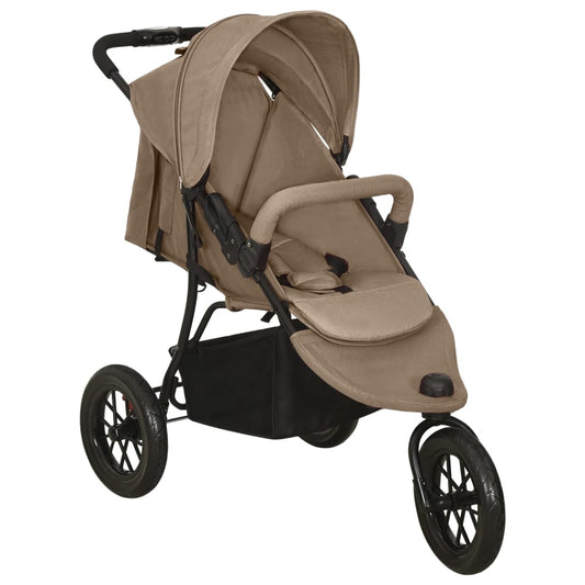 Stroller Taupe Steel
