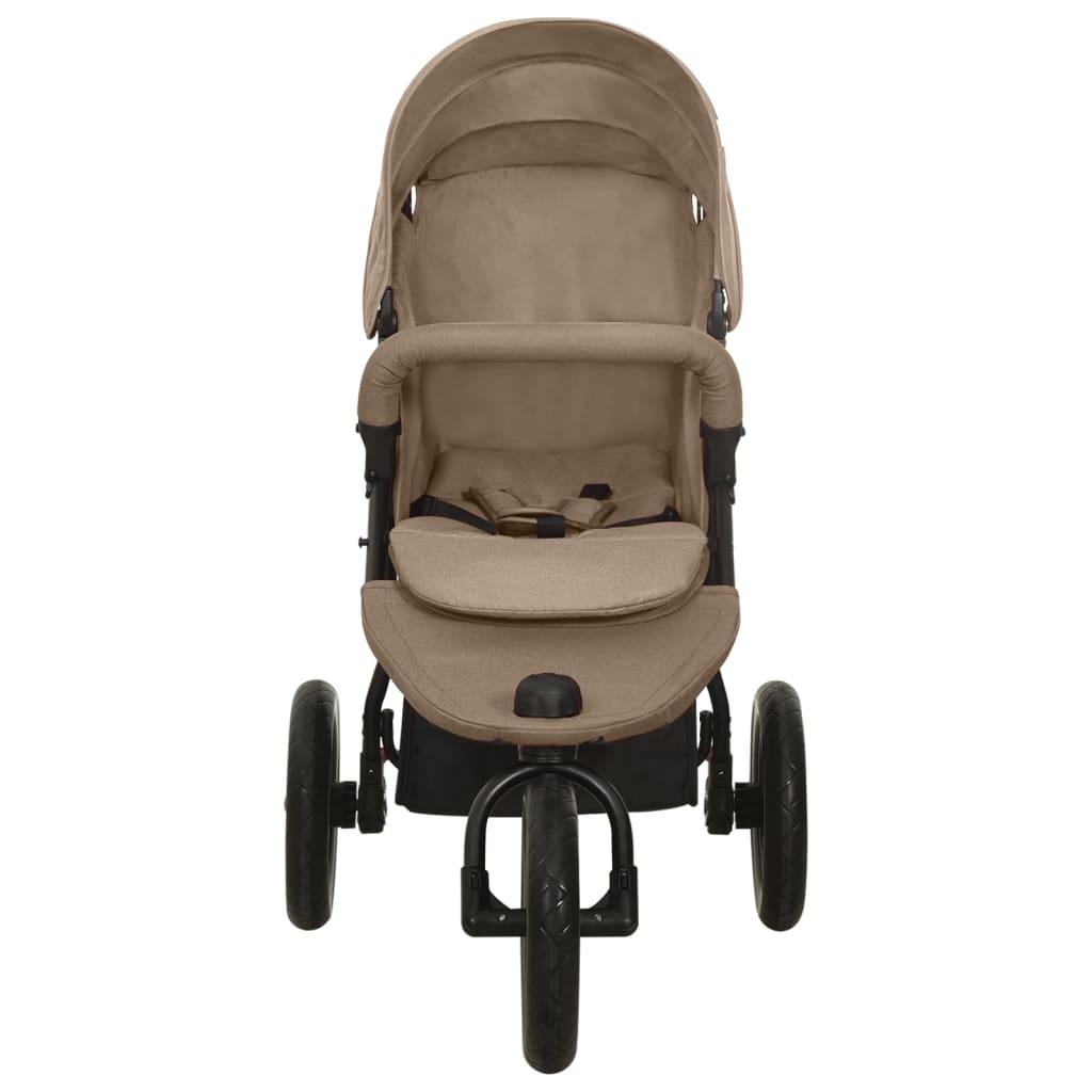 Poussette Taupe Acier