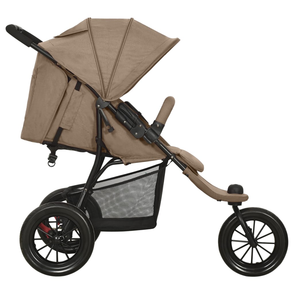 Poussette Taupe Acier
