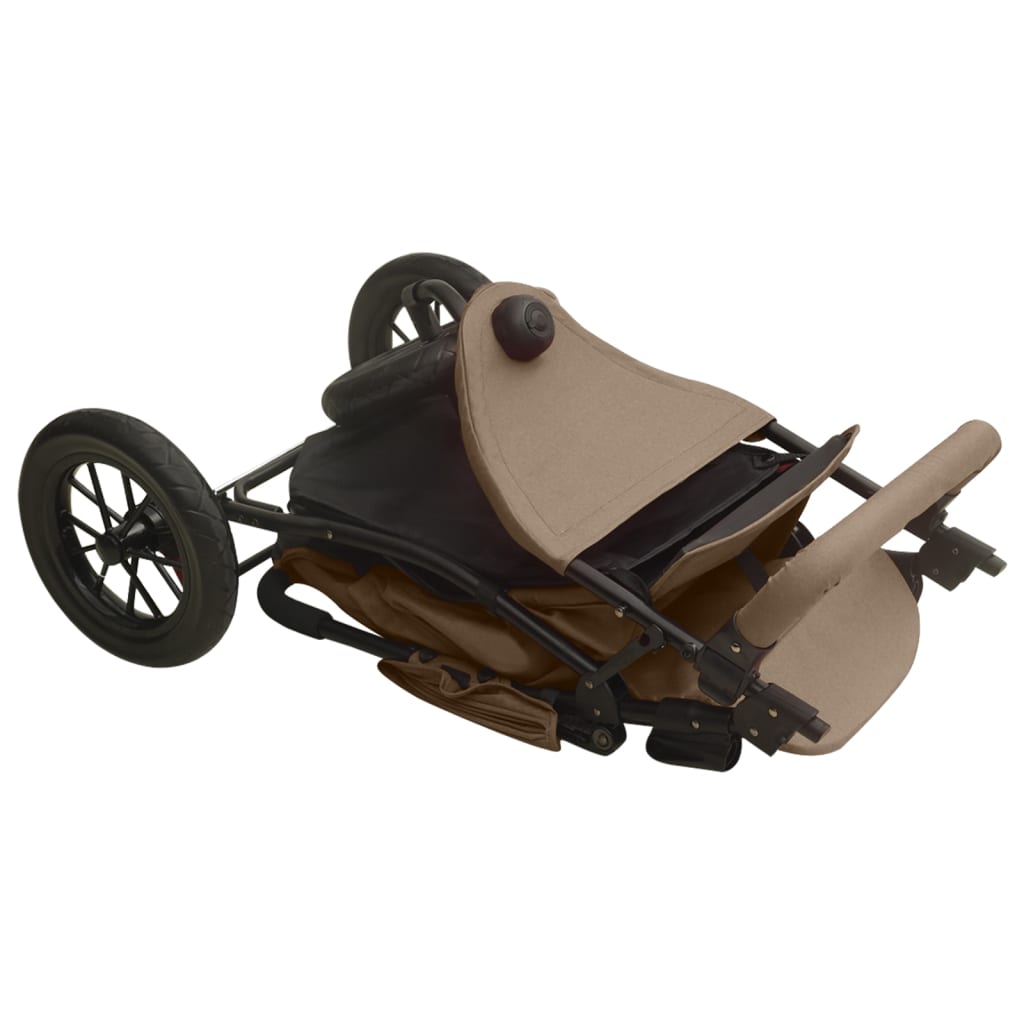 Poussette Taupe Acier