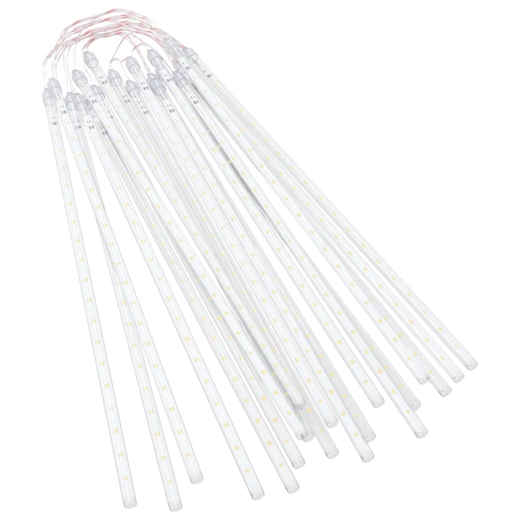 LED Meteor-Lichter 20 Stk. 50 cm Warmweiß 720 LEDs