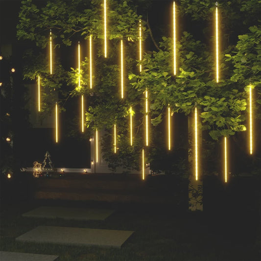 LED Meteor-Lichter 20 Stk. 50 cm Warmweiß 720 LEDs
