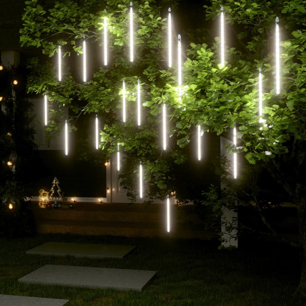 Guirlande lumineuse LED "Météore" 20 pcs 30 cm Blanc froid 480 LED