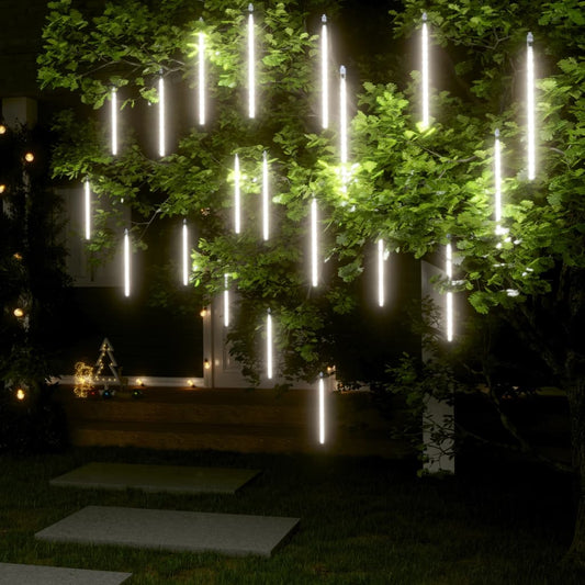 LED Meteor-Lichter 20 Stk. 30 cm Kaltweiß 480 LEDs