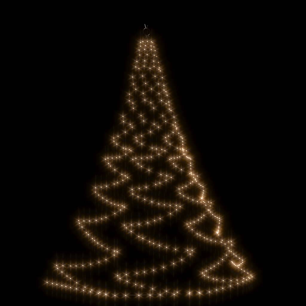 LED wall tree with metal hook 720 LED warm white 5m indoor outdoor