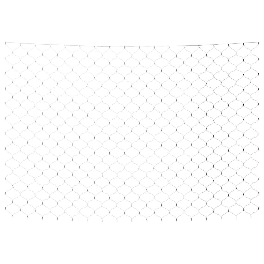 Guirlande lumineuse LED blanc froid 3x2 m 204 LED intérieur extérieur