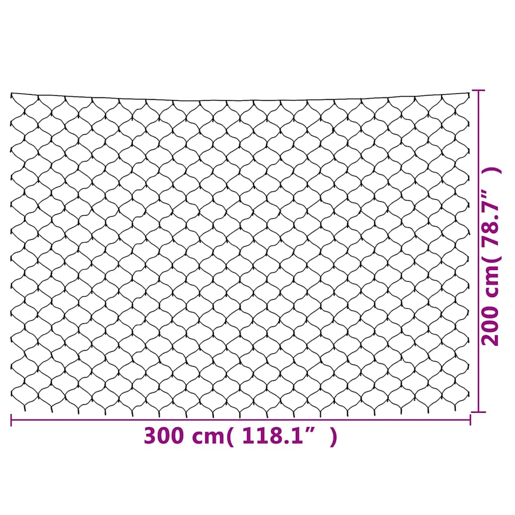 Guirlande lumineuse LED blanc froid 3x2 m 204 LED intérieur extérieur