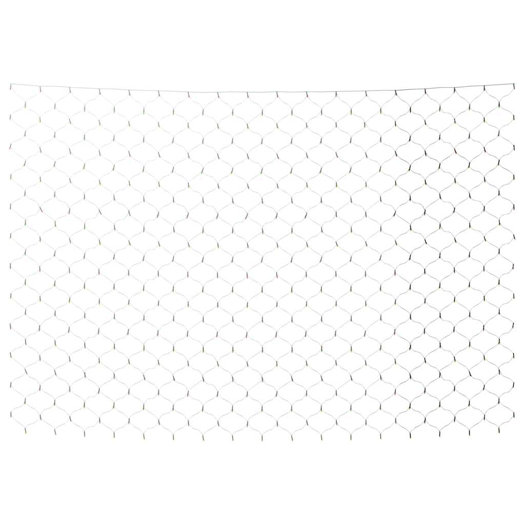LED-Lichternetz Mehrfarbig 3x2 m 204 LEDs Indoor Outdoor