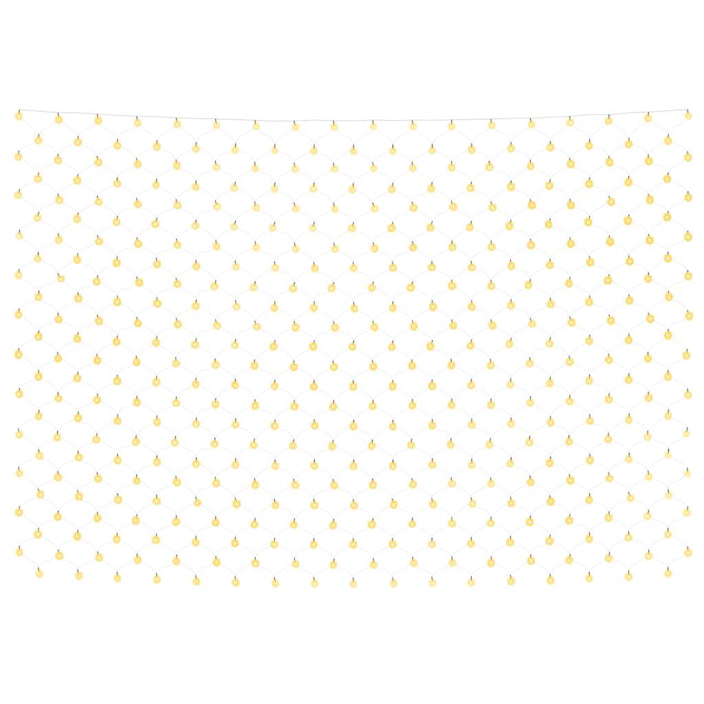 Guirlande lumineuse LED Blanc Chaud 3x3 m 306 LED Intérieur Extérieur