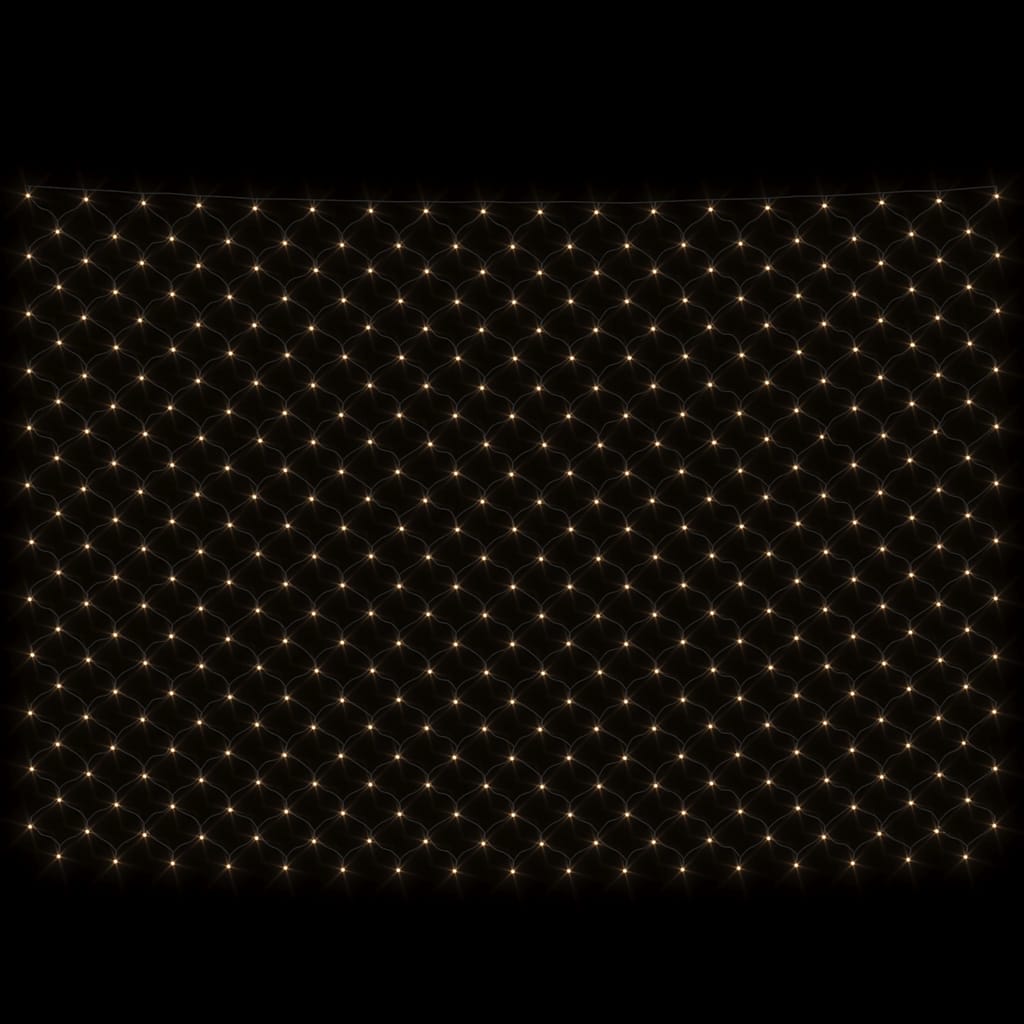 Guirlande lumineuse LED Blanc Chaud 3x3 m 306 LED Intérieur Extérieur