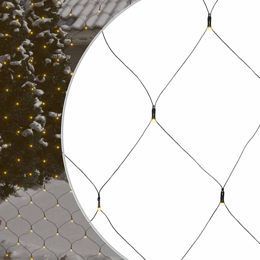 Guirlande lumineuse LED Blanc Chaud 3x3 m 306 LED Intérieur Extérieur