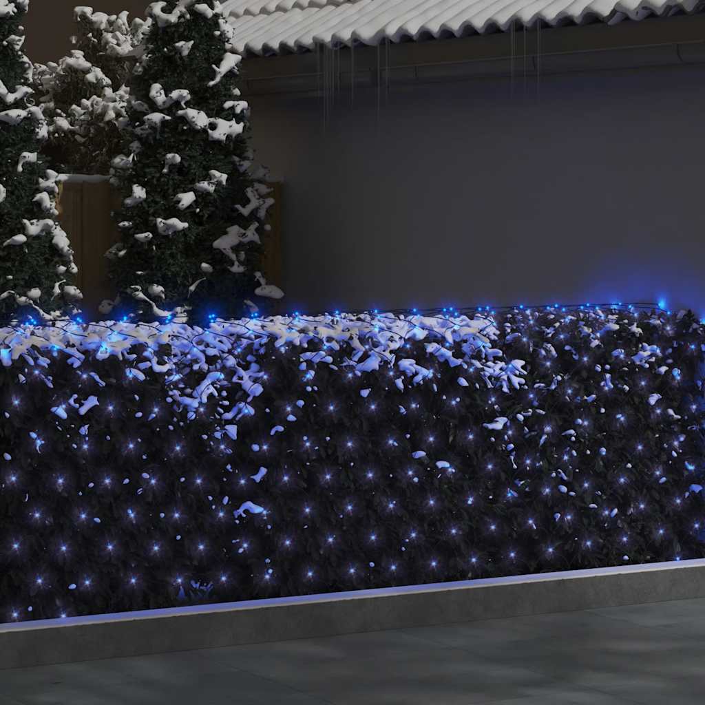 LED Light Net Blue 3x3 m 306 LEDs Indoor Outdoor