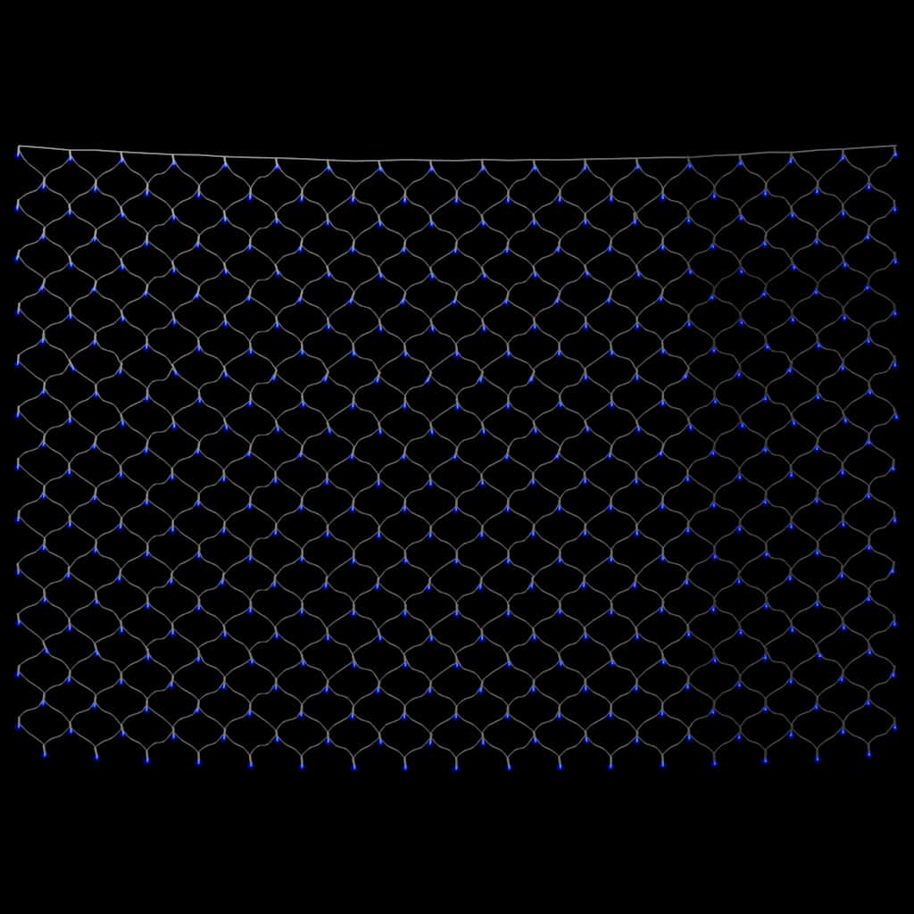 LED Light Net Blue 3x3 m 306 LEDs Indoor Outdoor