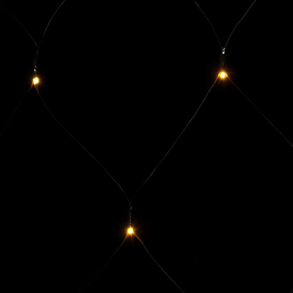 Weihnachts-Lichternetz 4x4 m 544 LED Warmweiß Indoor Outdoor