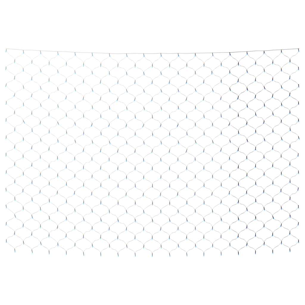 Guirlande lumineuse filet de Noël bleue 4x4 m 544 LED Intérieur/Extérieur