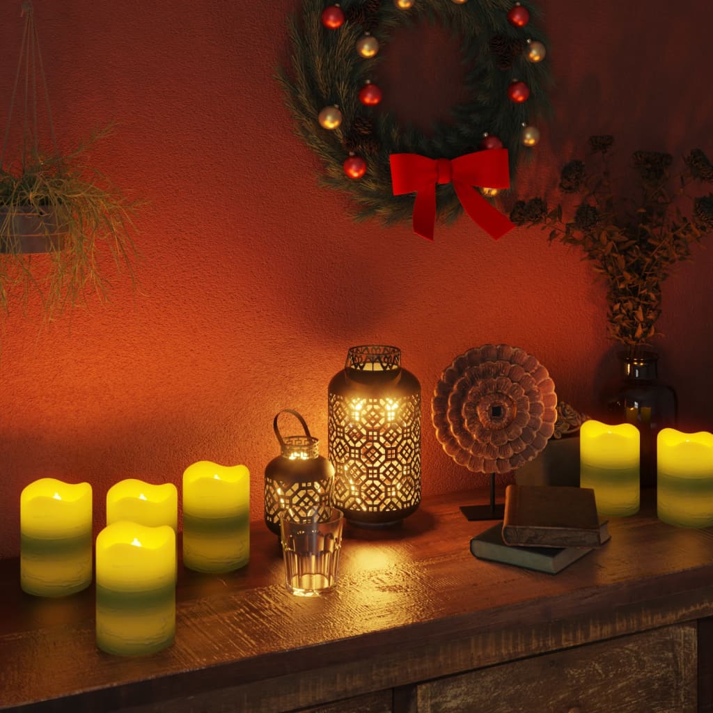 LED Candles 24 Pcs. with Remote Control Warm White