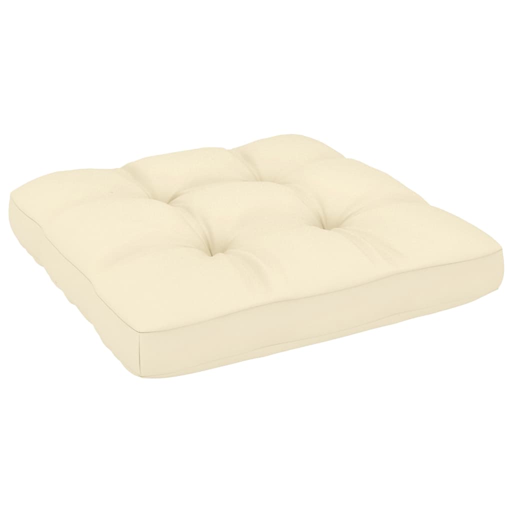 3-tlg. Garten-Lounge-Set mit Kissen Massivholz Kiefer