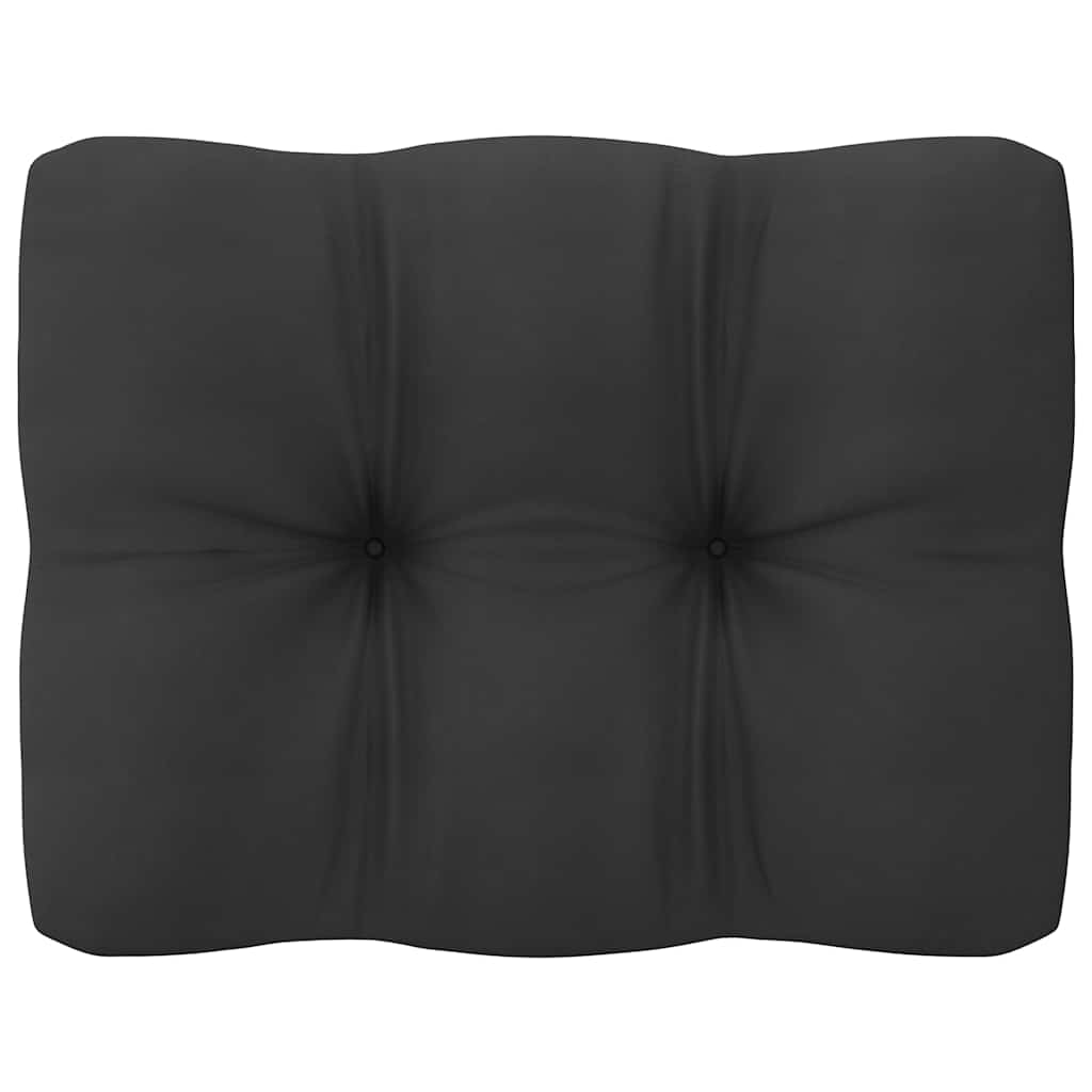 8-tlg. Garten-Lounge-Set mit Kissen Kiefer Massivholz