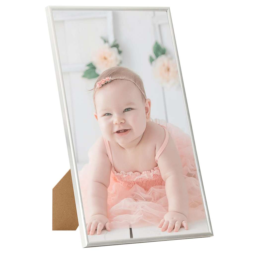 Picture Frame Collage 3 pcs. for table Silver 13x18 cm MDF