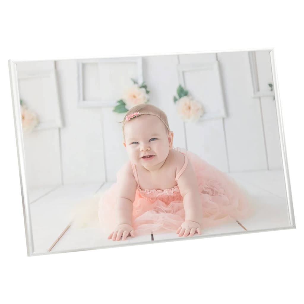 Photo Frame Collage, 3 pcs, for Table, Silver, 21x29.7 cm, MDF