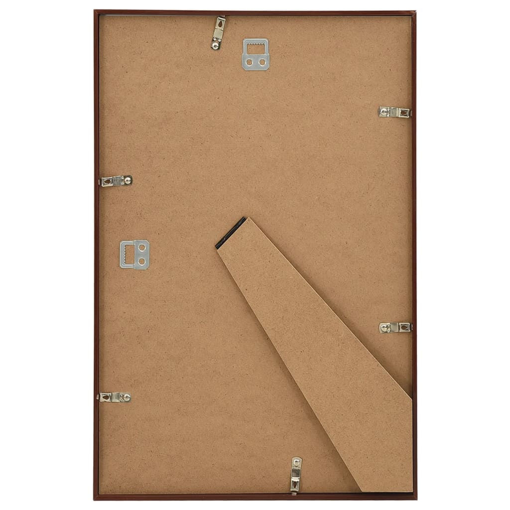 Picture Frame Collage 5 Pcs. for Wall Table Bronze 70x90 cm MDF