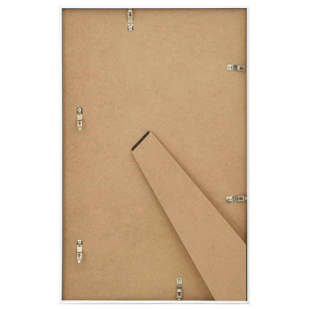Picture Frame Collage 3 Pieces for Table White 13x18 cm MDF