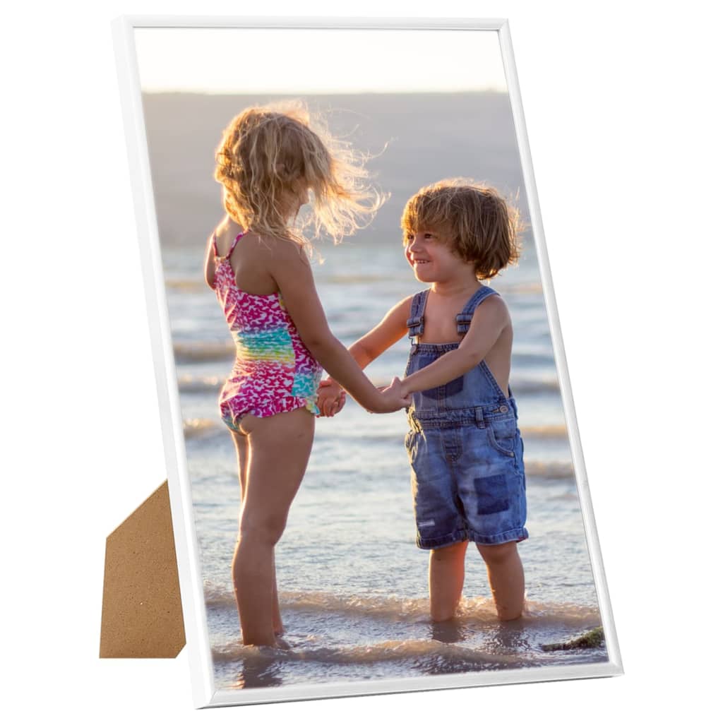Picture Frame Collage, 3 pcs, for Wall or Table, White, 21x29.7 cm, MDF