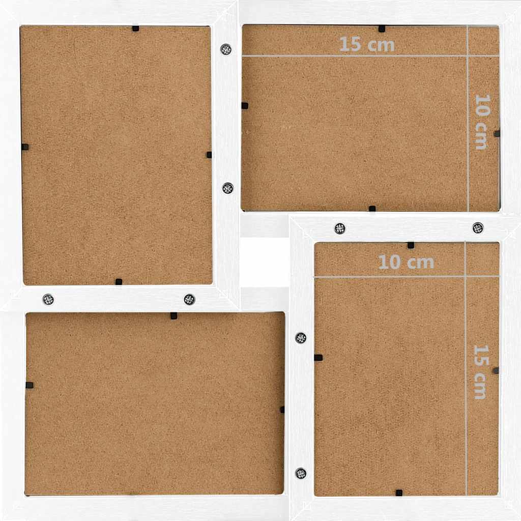 Collage Picture Frame for 24 (10x15 cm) Photos White MDF