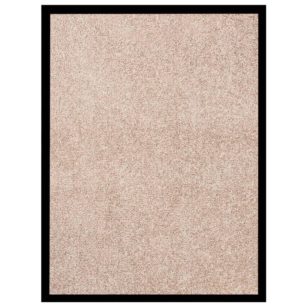 Doormat Beige 60x80 cm