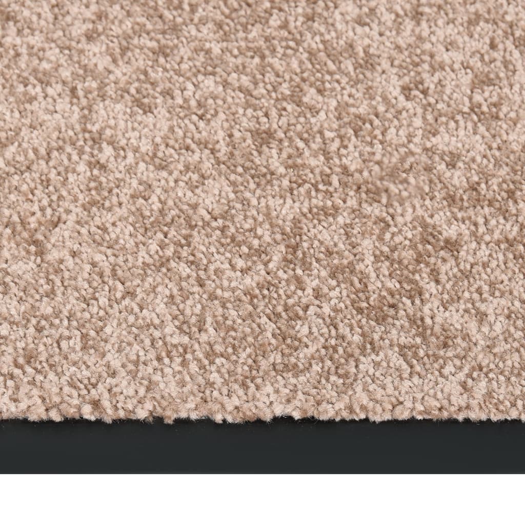 Doormat Beige 60x80 cm