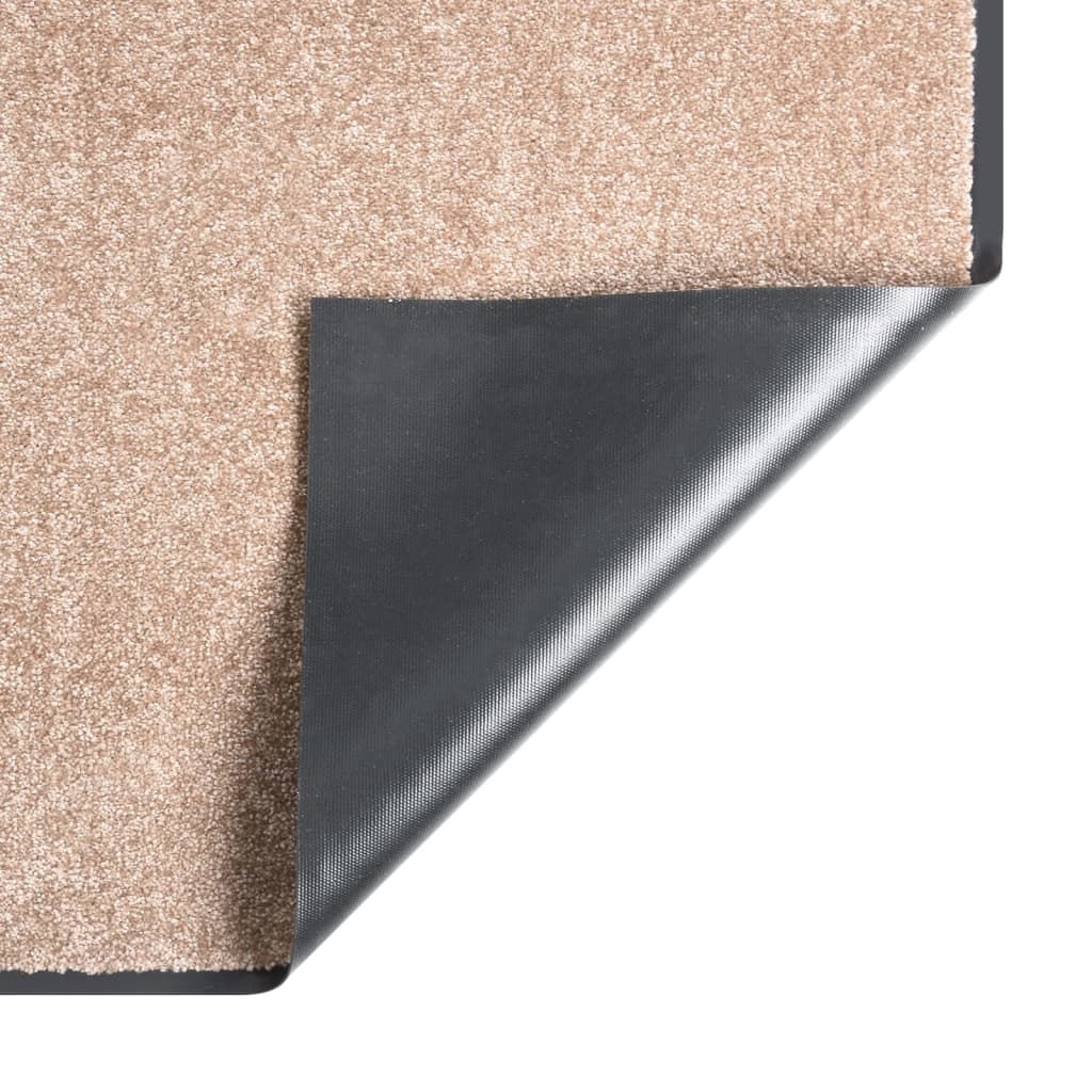 Doormat Beige 60x80 cm