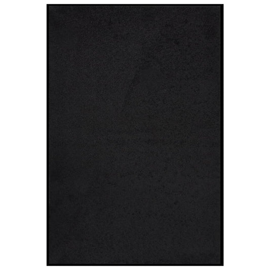 Fußmatte 80x120 cm Schwarz