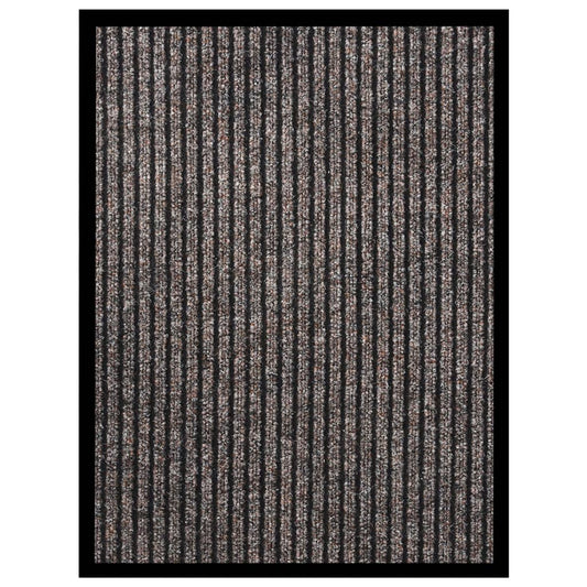 Paillasson beige rayé 40x60 cm