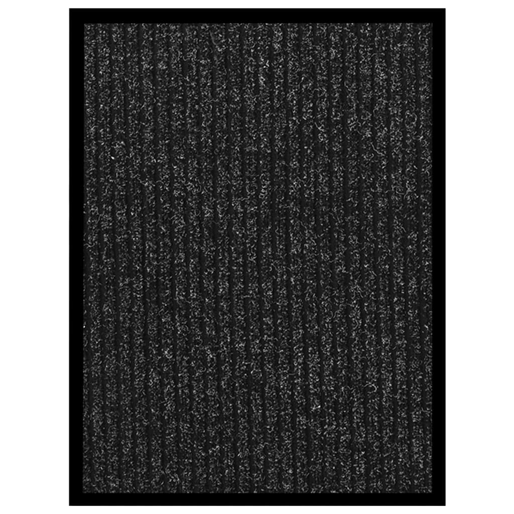 Doormat Anthracite Striped 40x60 cm