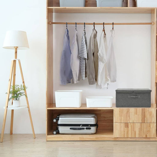 Fabric Storage Box 50x30x25 cm Anthracite