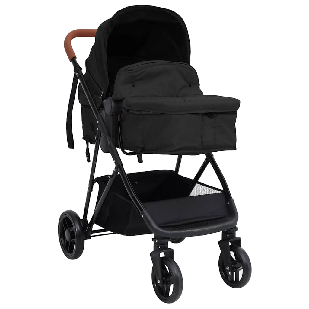 Poussette Trio Anthracite et Noir Acier