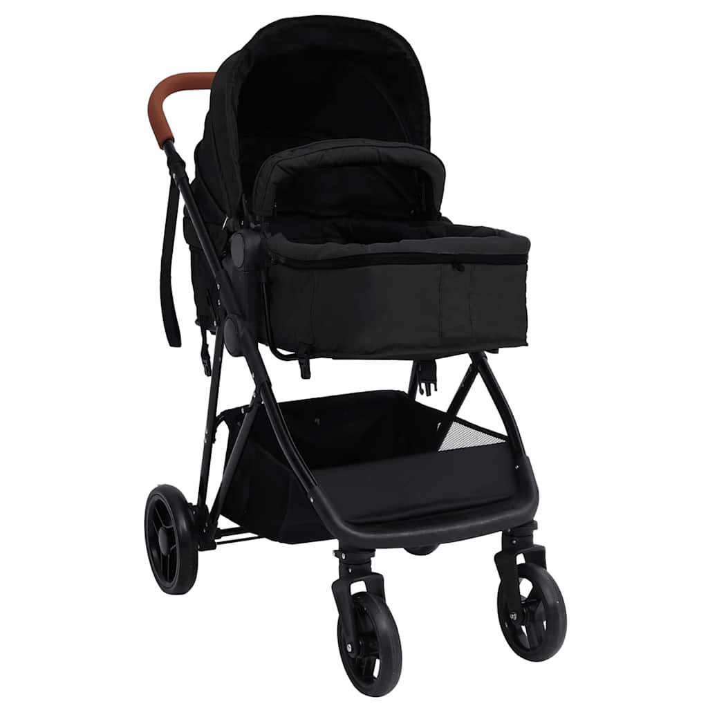 Poussette Trio Anthracite et Noir Acier