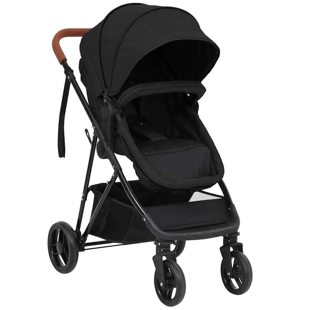 Poussette Trio Anthracite et Noir Acier