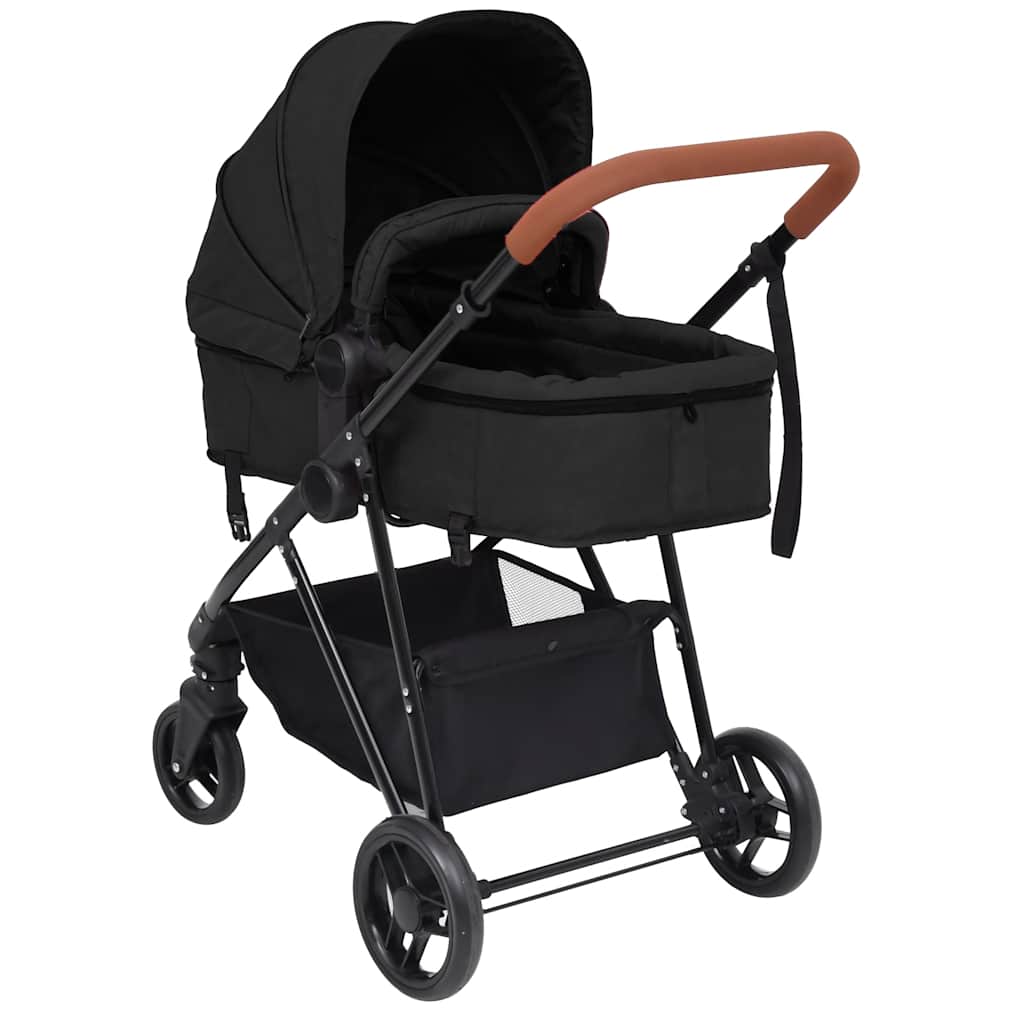 Poussette Trio Anthracite et Noir Acier