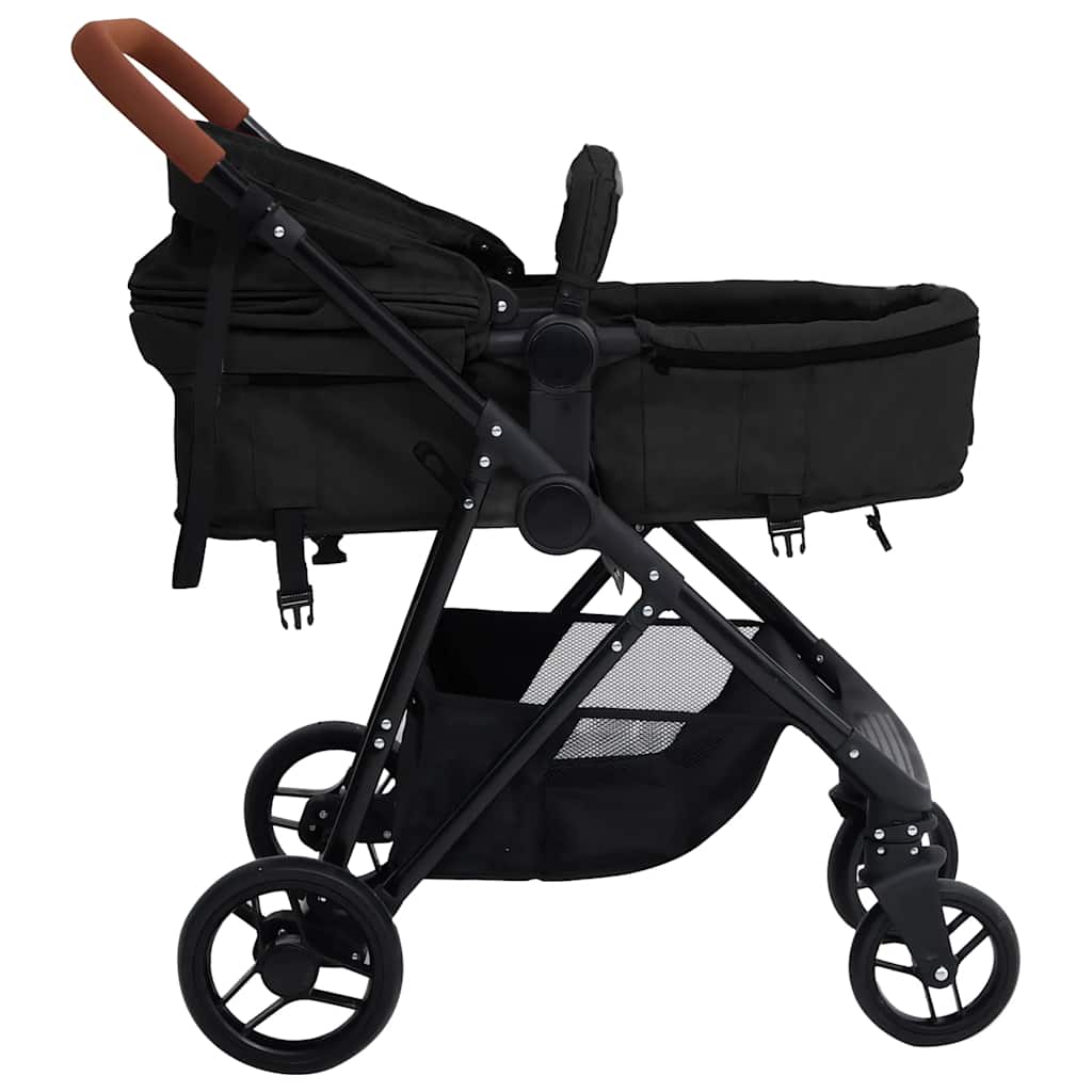Poussette Trio Anthracite et Noir Acier