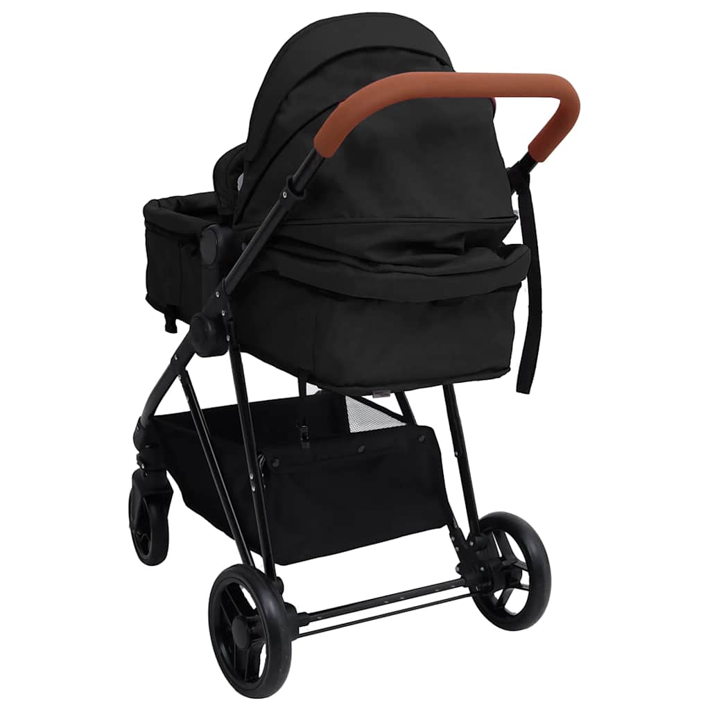 Poussette Trio Anthracite et Noir Acier