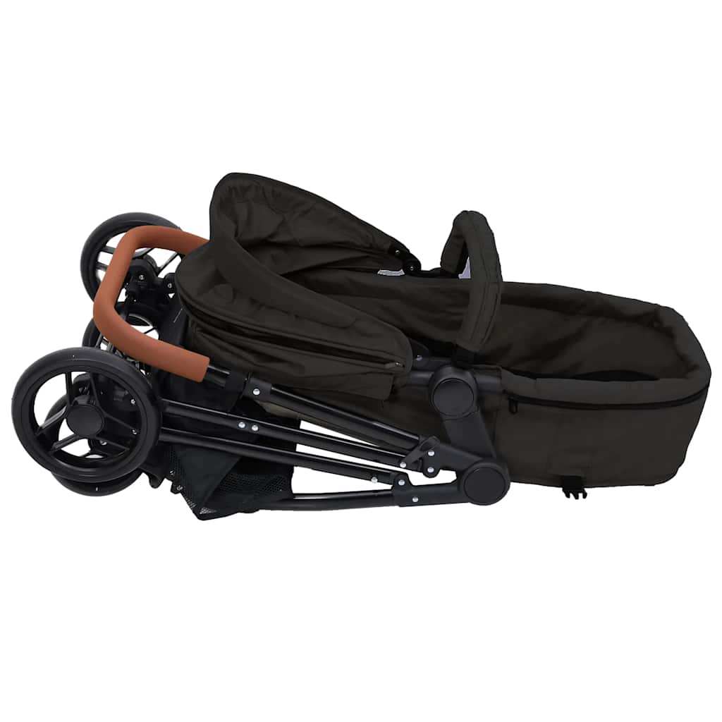 Poussette Trio Anthracite et Noir Acier