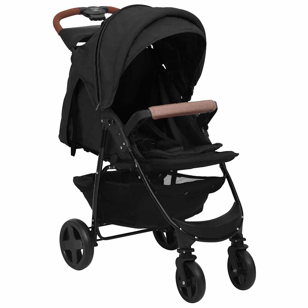 3-in-1 Stroller Anthracite Steel