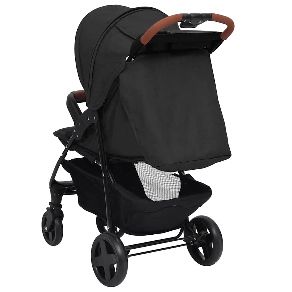 3-in-1 Stroller Anthracite Steel