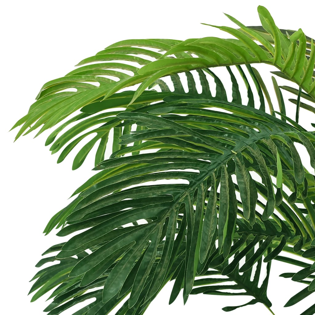 Palmier artificiel Cycas avec pot 140 cm Vert