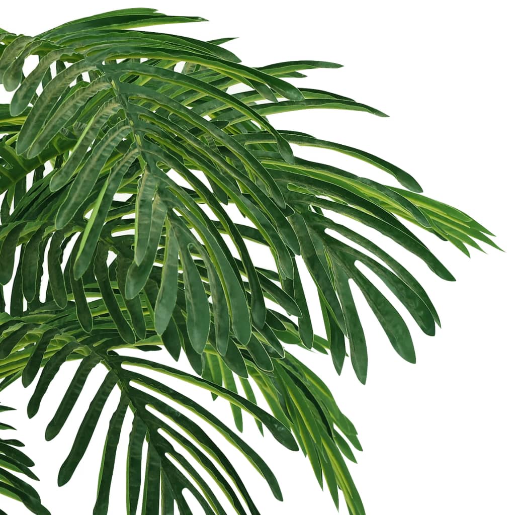 Palmier artificiel Cycas avec pot 140 cm Vert
