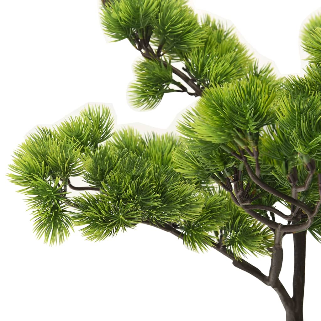 Bonsaï Pinus artificiel avec pot 60 cm Vert