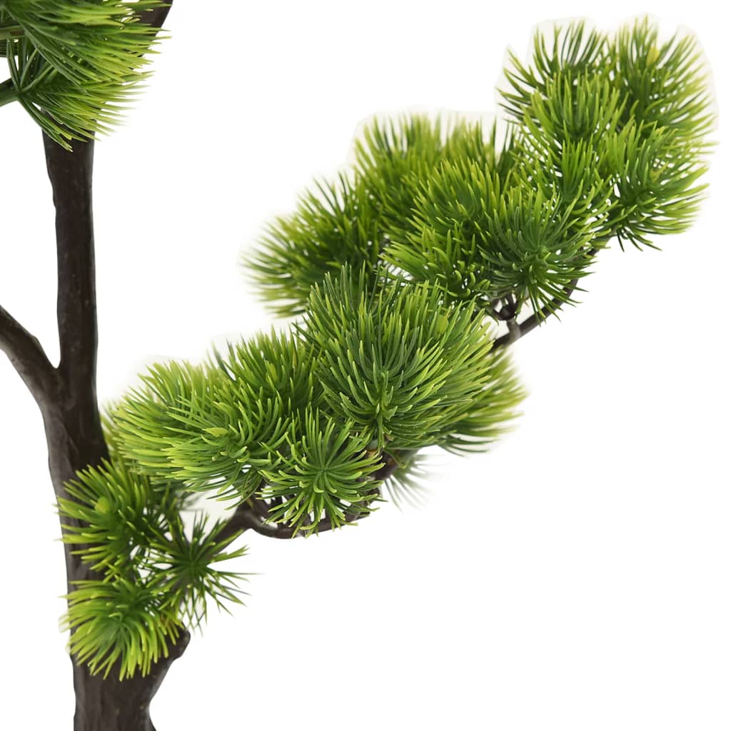 Bonsaï Pinus artificiel avec pot 60 cm Vert