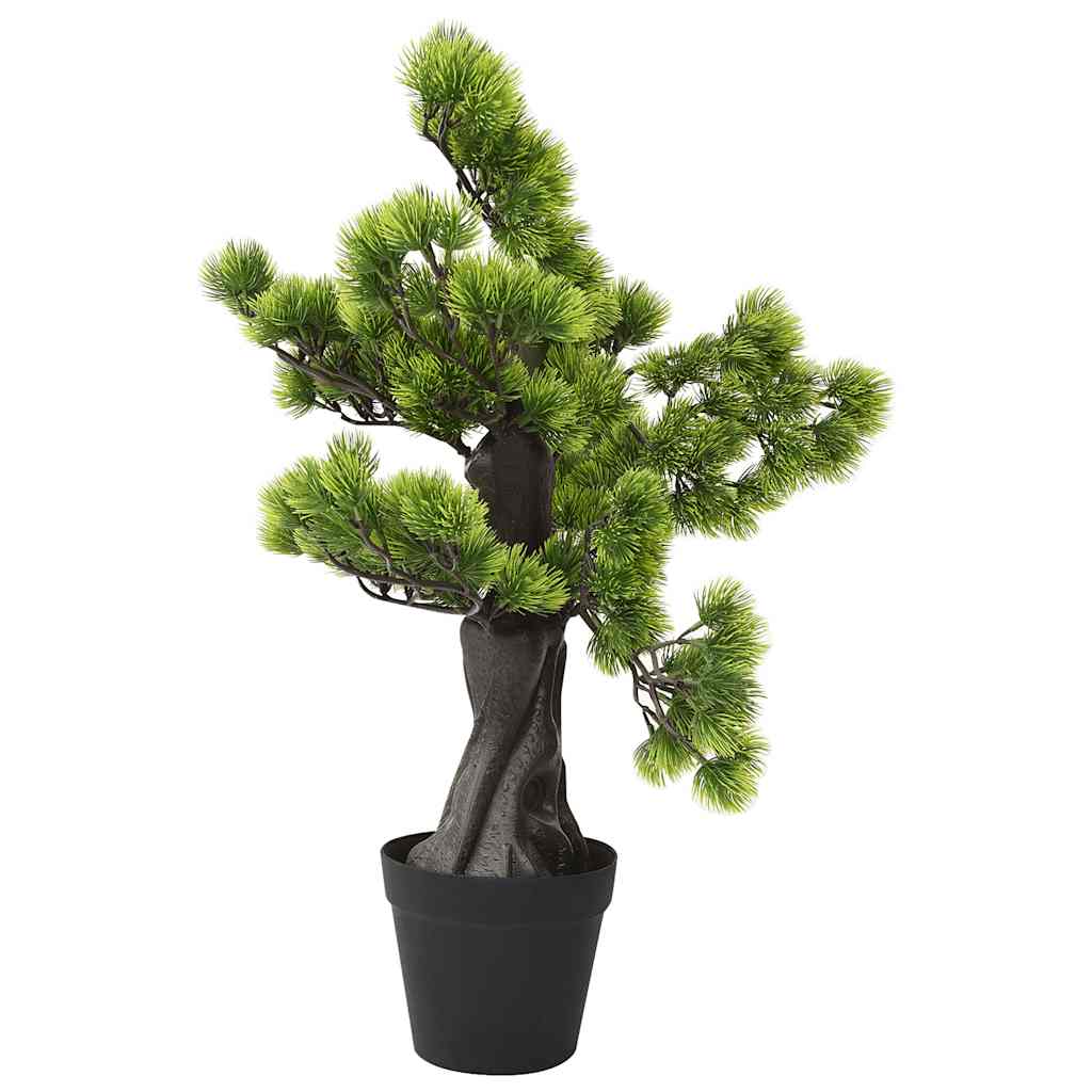 Artificial Bonsai Pinus with Pot 60 cm Green